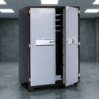 Caja Fuerte Electrónica Digital y con Llave de Alta Seguridad HS-167DC para el Hogar o Negocio