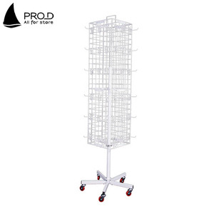 <span class=keywords><strong>ชั้น</strong></span>วางพวงกุญแจแบบหมุนได้สี่ด้านทำจากโลหะสีดำสำหรับจัดแสดง - Product Image 3