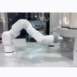 Máquina Expendedora de Café Robotizada <span class=keywords><strong>Dr</strong></span>.coffee al por Mayor en Línea, Control por Aplicación, Brazo Robótico JAKA MiniCobo de 6 Ejes, Vasos de 8oz/12oz, 70s/Vaso - Product Image 6