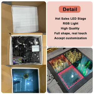SMOOTH Wedding Events RGB Led Mirror Glass <b>Stage</b> <b>Lights</b> Dance Floor Indoor <b>Stage</b> Platform With <b>Lights</b> Led Dancing <b>Stage</b> - Product Image 3
