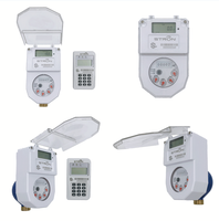 Compteur d'eau intelligent STS Prepayment R100/R160 sans fil LORA/RF/NB-IoT IP68 en laiton/plastique personnalisable avec logiciel de distribution OEM DCU AMI
