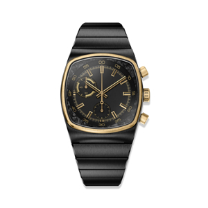 <span class=keywords><strong>Reloj</strong></span> Elegante para Hombre, Resistente al Agua 100M, con Correa Cuadrada de Acero Inoxidable, Cronógrafo Híbrido con Movimiento de Cuarzo, a la Moda - Product Image 1