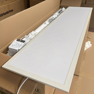 Modern 1x4 2x4ft Surface Mounted Backlit <strong>LED</strong> Flat <strong>Panel</strong> <strong>Light</strong> 3Power CCT Selectable 100/277V Dimmable Stylish Lighting Effects - Product Image 2