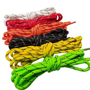 Tali Sepatu Olian Unisex Gaya Sport Bahan Polyester Berkualitas Tinggi, Kuat, Bulat, Panjang untuk Mendaki Gunung dan Panjat Tebing - Product Image 5