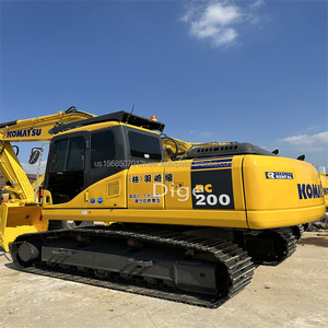 รถตักดิน Komatsu ตีนตะขาบตีนตะขาบขนาดกลางใช้ PC200-6 PC200 - Product Image 5