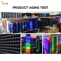 풀 컬러 P10 실내외 LED 디스플레이 스크린, 쇼핑몰 앱 프로그램 가능 SDK 포함 스크롤 광고용