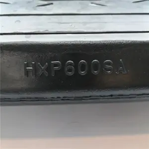 HXP600SA גומי מסלול Pad עם 600mm רוחב וקל התקנה