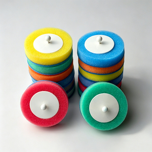 Têtes de brosse de toilette jetables à clipser - Liquide nettoyant intégré, <span class=keywords><strong>action</strong></span> de nettoyage en profondeur, remplacement facile sans outil - Product Image 1