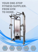 Machine de musculation professionnelle à câbles croisés pour salle de sport, équipement de fitness commercial, vente en gros usine
