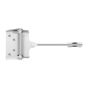 Cierrapuertas Simple con Resorte, Herraje de Cierre Automático Ligero para Puertas de Armario, Peso Máximo 15-55 kg, Apertura de 120 Grados - Product Image 5