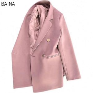 Manteau de costume décontracté pour femme, style célébrité internet, édition coréenne printemps-automne 2025, couleur bonbon - Product Image 5