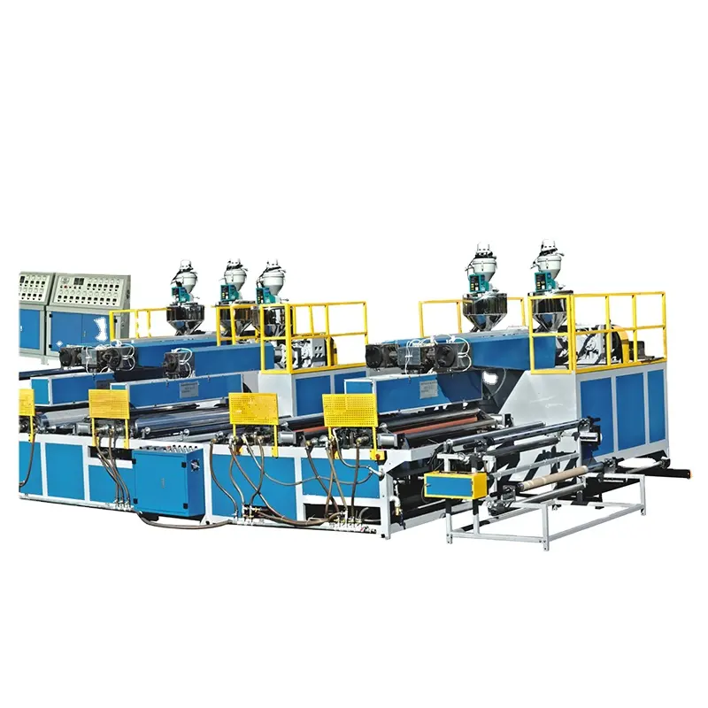 low price PE bubble film making machine with aluinmun foil laminating function for roof insulation
