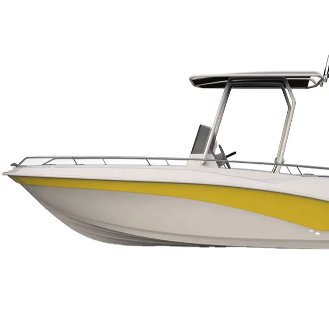 Alesta Fishing Speed Boat Fiber Glass Marine Luxury New Marlin 500 ECO Model YELLOW Best Quality White Ocean Sea Lake River 5 M