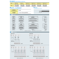Module de relais de puissance QMY435-P PNP 8 bits 2C 5A 250VAC 30VDC LED miniature scellé avec suppression des surtensions pour contrôle de protection