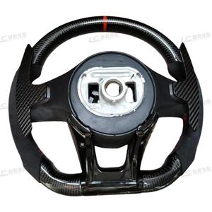 Volant sport en cuir et fibre de carbone, vente en gros d'usine, best-seller pour <span class=keywords><strong>Mercedes</strong></span>-Benz G500 W204 W205 W167 W213 W222 W207 W212 - Product Image 5