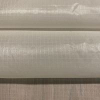 Haute résistance 30D N66 taffetas ripstop tissu avec revêtement PU et enduit de silicone pour parachute et parapente