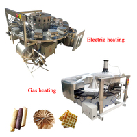 Machine électrique de moule de rouleau d'oeufs machine de cuisson de cône de sucre machine croustillante de casse-croûte de rouleau de gaufre