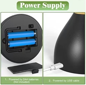 USB & AA pin <span class=keywords><strong>Bug</strong></span> <span class=keywords><strong>Zapper</strong></span> rắn ABS côn trùng kiểm soát dịch hại exterminator với Fly Fan & bao gồm cáp USB nguồn điện - Product Image 5