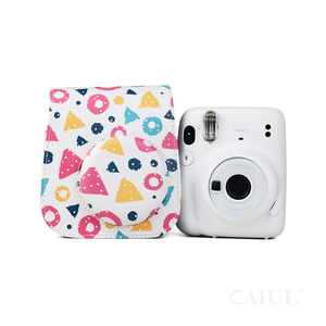 Caiul doux EVA sac de rangement Style frais coloré étui de protection pour appareil photo accessoire Fuji <span class=keywords><strong>Instax</strong></span> <span class=keywords><strong>Mini</strong></span> 11/<span class=keywords><strong>9</strong></span>/12 transport pratique - Product Image 3