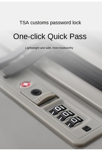 מזוודת טרולי קטנה וקלת משקל לילדים, 14 אינץ', מחומר PC, במגוון צבעים עם מנעול TSA - Product Image 6