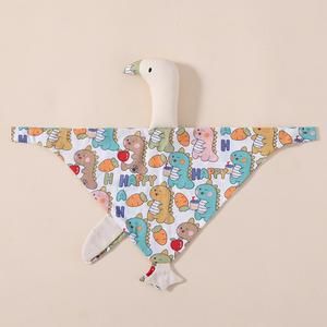 Doudou de sécurité <span class=keywords><strong>en</strong></span> mousseline respirant pour bébés, idéal pour les voyages, pour apaiser et rassurer les nouveau-nés - Product Image 6