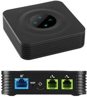 Nuovo Adattatore Telefonico Analogico Originale HT802 a 2 Porte, Supporta 2 Porte FXS, Tecnologia di Crittografia di Sicurezza TLS SRTP
