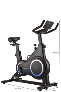 <span class=keywords><strong>Bicicleta</strong></span> de <span class=keywords><strong>Spinning</strong></span> Magnética Profesional YC-700 con Pantalla Digital, Carga Máxima de 120 kg - Product Image 2
