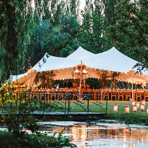 Waterproof <b>Large</b> Carpas Para Eventos Elegant Wedding <b>Tent</b> For Outdoor Garden Weddings Durable Portable Easy-Setup Party <b>Tent</b> - Product Image 2