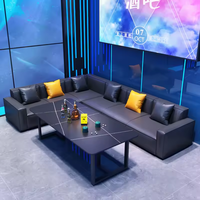 Canapés sectionnels inclinables en cuir de luxe en gros pour les salles de karaoké, les discothèques, les boîtes de nuit et les hôtels - Design moderne