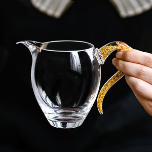 Tazza in Vetro Cristallo Turchese per Uso Domestico, Resistente al Calore, con Manico a <span class=keywords><strong>Becco</strong></span> d'Aquila, Resistente alle Alte Temperature, Stile Nazionale - Product Image 2