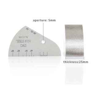 YUSHI <span class=keywords><strong>IIW</strong></span> TYP V2 Kalibrierblock für Winkelstrahl-Kalibrierung - Product Image 6