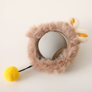 Fabrika doğrudan çevre dostu akıllı otomatik interaktif haddeleme topu <span class=keywords><strong>Pet</strong></span> oyuncak Modern stil elektrik Speedy kuyruk oyuncak köpekler kediler için - Product Image 5