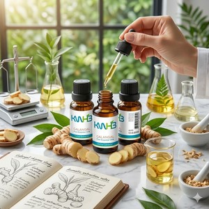 KWHB Galangal Pure <b>Essential</b> Oil 5ml Herbal Extractor for Household Use Product form Thailand - Product Image 3