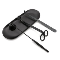 Kit d'entretien pour bougies en gros : Plateau, outil de trempage de mèches et coupe-mèches, en coffret