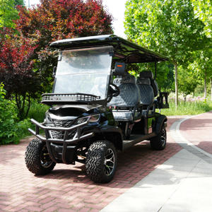 Carrito <span class=keywords><strong>de</strong></span> Golf Eléctrico <span class=keywords><strong>de</strong></span> 6 Plazas 2026, Batería <span class=keywords><strong>de</strong></span> Litio, Aluminio, 30-50 km/h, 70-90 km <span class=keywords><strong>de</strong></span> Autonomía, para Turismo, <span class=keywords><strong>Hoteles</strong></span>, Villas, Aeropuertos - Product Image 6