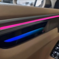 Kit d'éclairage d'ambiance pour voiture Porsche Macan 2018-2024, 18 en 1, éclairage d'ambiance acrylique Symphony, éclairage d'ambiance pour l'espace des pieds