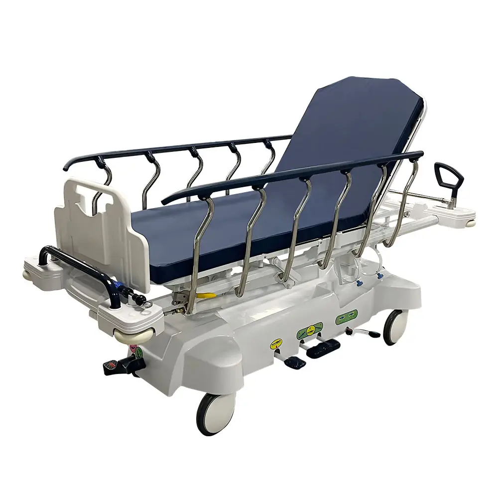 ORP-HPT05 سعر حامل سيارة الإسعاف والطوارئ نقل طوارئ طبي للمستشفى حامل ترولي لنقل المرضى للبيع