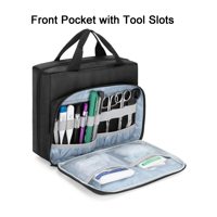 Sac traumatique Fashion-Forward pour trousse de premiers soins avec double stéthoscope/poignets BP pour infirmières et professionnels de la santé