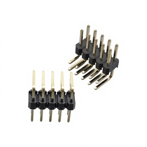Conector DIP <span class=keywords><strong>de</strong></span> ángulo recto <span class=keywords><strong>de</strong></span> una sola fila con paso <span class=keywords><strong>de</strong></span> 2.54mm y altura <span class=keywords><strong>de</strong></span> 6.38mm para diseño <span class=keywords><strong>de</strong></span> PCB automotriz e industrial - Product Image 1