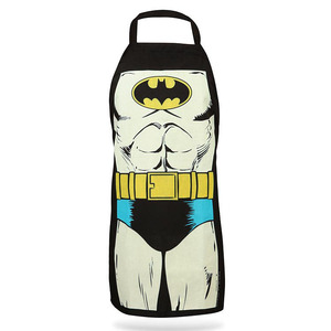 Tạp Dề Bán Buôn Nhà Bếp Màu Đen Thời Trang Kéo Sợi Polyester Nhà Hàng Đầu Bếp Cafe BBQ Thực Phẩm Nấu Ăn Tạp Dề Có Logo - Product Image 4