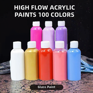 Kit de peinture acrylique fluide haute performance 60 ml, couleur unique, pour le moulage par transfert sur verre / la peinture - Product Image 2