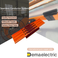 DEMAELECTRIC Rail de distribution électrique à 5 pôles 170A de haute qualité avec conducteur sans soudure – Excellent rapport qualité-prix – Certifié ISO/CE