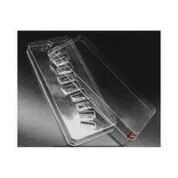 Boîte d'emballage de faux ongles en plastique PET transparent de haute qualité personnalisation en usine/ongles personnalisés