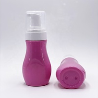 Bouteilles en plastique moussantes de couleur personnalisée 150 ml Distributeur de savon Pompe à mousse Bouteille de mousse Design unique Contenant cosmétique PET Emballage