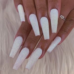 Poudre à paillettes pour ongles en <span class=keywords><strong>sucre</strong></span> Flash Gel Polish Silver Flashy Nails Crushed Diamond Sparkly Effect - Product Image 6