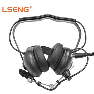 Auriculares LSENG para Walkie Talkie, Material PU, Controlador Dinámico, Orejeras Resistentes, Micrófono Ajustable, PTT en Línea, Kenwood - Product Image 2