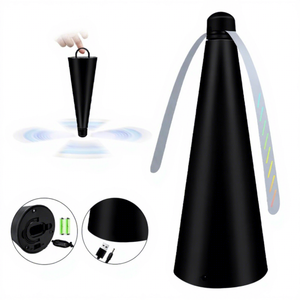 0728 <b>Portable</b> Automatic <b>Picnic</b> <b>Table</b> Food Repellent Fans for Restaurant Party Home - Product Image 3