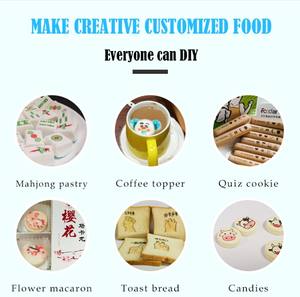 Imprimante alimentaire 3D format A2, machine d'impression de gâteaux, prix, petite imprimante <span class=keywords><strong>comestible</strong></span> <span class=keywords><strong>pour</strong></span> photos de gâteaux - Product Image 5