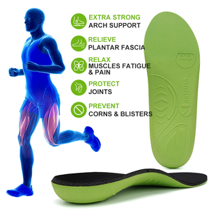 Semelles orthopédiques légères en EVA, soulagement de la <span class=keywords><strong>douleur</strong></span> <span class=keywords><strong>au</strong></span> <span class=keywords><strong>talon</strong></span>, hauteur de la voûte plantaire personnalisée, semelles orthopédiques durables <span class=keywords><strong>pour</strong></span> hommes et femmes - Product Image 2