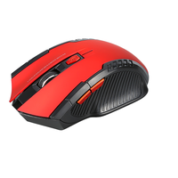 Portabel 2.4Ghz 6D 1600 Mouse nirkabel optik penjualan massal gaya Mini Multi kunci untuk Desktop Laptop-penggunaan Kantor Umum